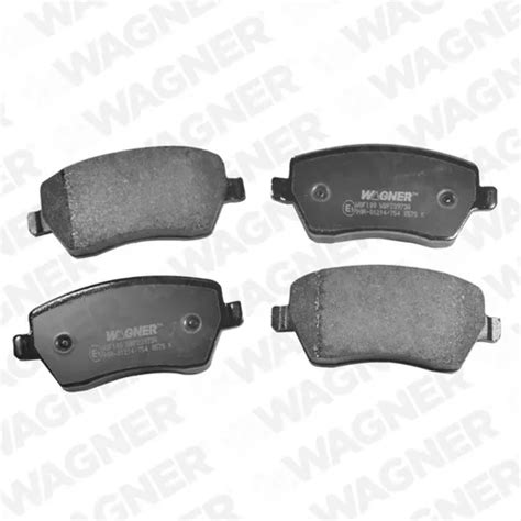 Balatas Delanteras Renault Clio Euro L Wagner