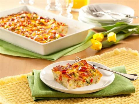 Cheesy Bacon Hash Brown Bake Recipe Food Network