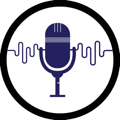 podcast sound wave logo template vector. podcast pulse logo heart