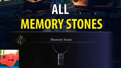 Elden Ring All Memory Stone Locations Unlock Spell Slots Youtube