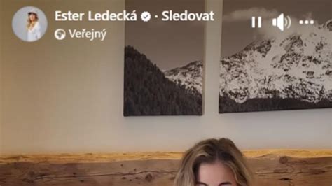 Galerie Ester Ledecká ukázala jak fandila českým hokejistům Jediné