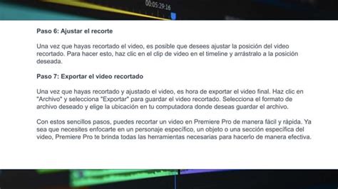 C Mo Recortar Un Video En Premiere Pro Pptx