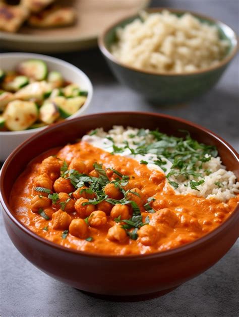 Savory Chickpea Tikka Masala