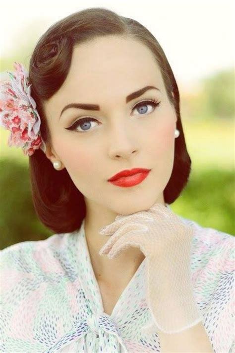 15 Glamorous Vintage Makeup Ideas Pretty Designs Hochzeit Make Up