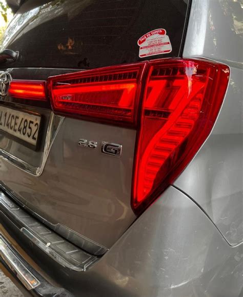 Innova Crysta Audi Q Inspired Led Taillight Kanshil Custom Moto