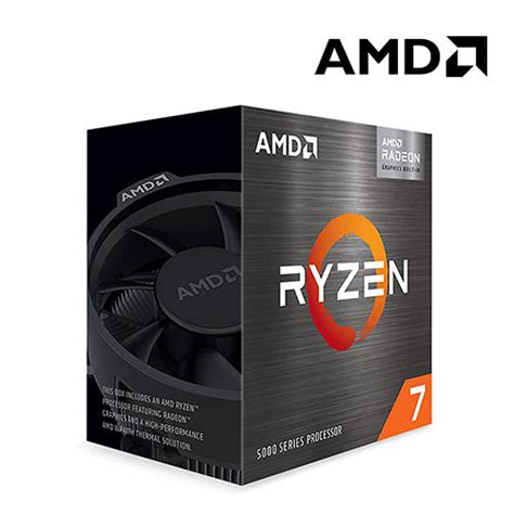 Amd Ryzen™ 7 5700g Processor With Radeon Graphics And Wraith Stealth Cooler Socket Am4 Cores 8