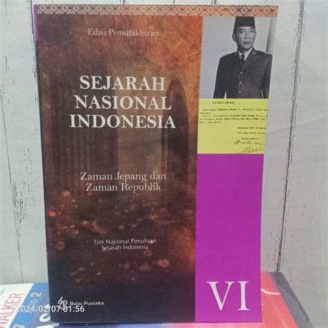 Jual Ori Buku Sni Sejarah Nasional Indonesia Jilid Zaman Jepang Dan