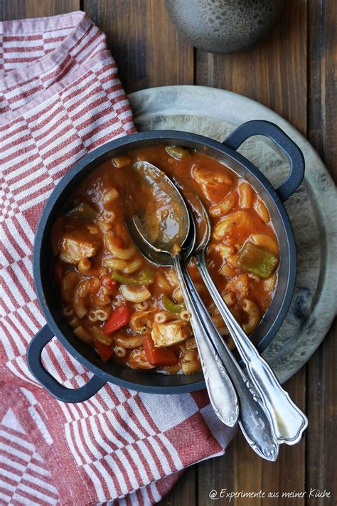 H Hnchen Gulasch Suppe Mit Nudeln Experimente Aus Meiner K Che