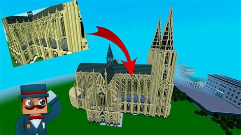 Minecraft Wir bauen den Kölner Dom 027 Kleinen Dächer YouTube