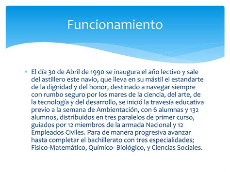 Historia De El Liceo Naval Quito Ppt