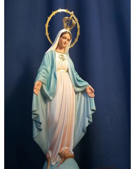 Imagem Nossa Senhora das Graças Coroa Elegance Resina 30cm