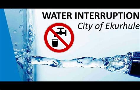 Service Delivery Interruptions Archives City Of Ekurhuleni