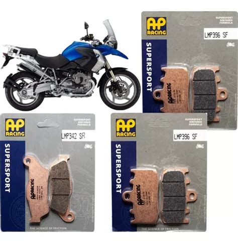 Pastilhas Freio Diant E Tras Ap Racing Bmw R 1200 Gs 04 12