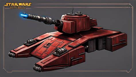 Star Wars Kotor Republic Howitzer Tank By Jesse220 On Deviantart