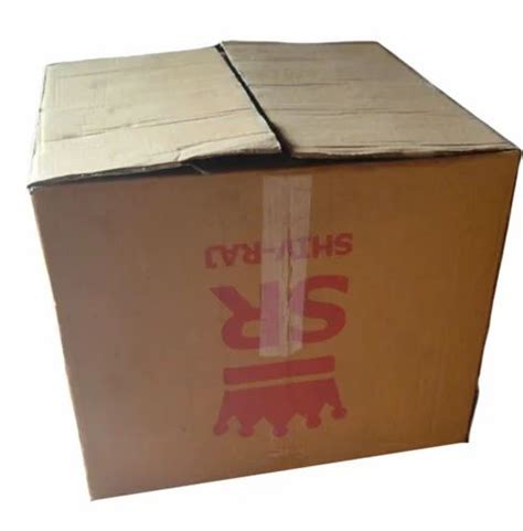 Double Wall Ply Lithography Offset Printed Corrugated Box At Rs