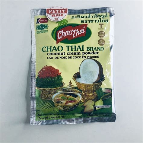 CHAO THAI Lait De Noix De Coco En Poudre 60g PETIT D ASIE