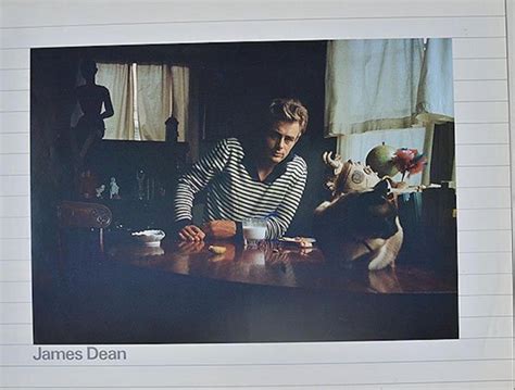 JAMES DEAN LEANING ON TABLE POSTER Liquidation 50 Off