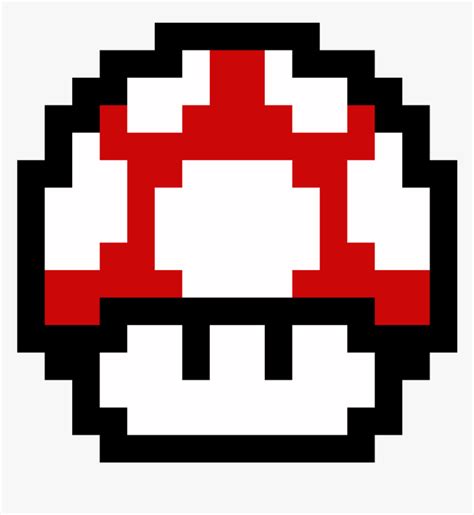 Mario Mushroom Pixel Art Grid Mario Mushroom Pixel Pixel Art Grid