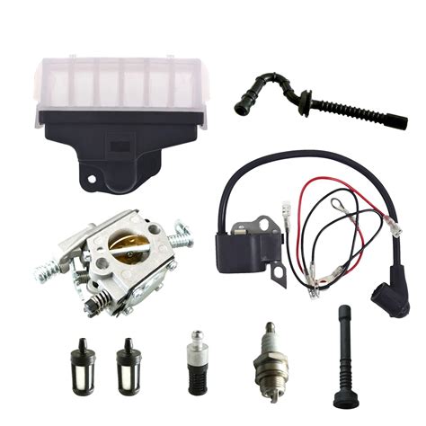 Ignition Coil Carburetor Kit Spark Plug For Stihl Chainsaw