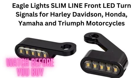 How To Install Low Profile LED Turn Signals On Your Harley Davidson