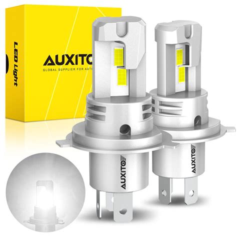 Auxito Combo H Led Headlight Kit Bulbs High Low Beam Super