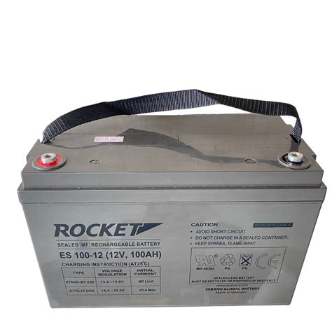 Ắc quy Rocket viễn thông ES 100 12 12V 100Ah giá cực tốt