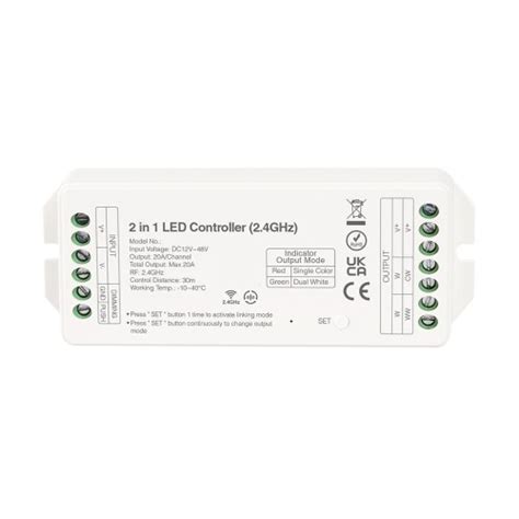 Professione Led Dimmer Monocolore CCT Bianco Dinamico 12 24 48V 20A