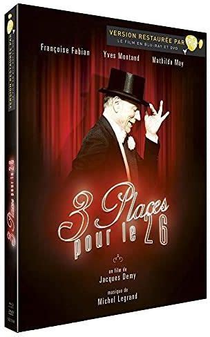 Film Blu ray 3 Places Pour Le 26 édition Digibook Collector Blu ray