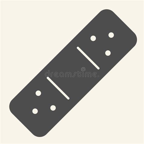 Adhesive Bandage Thin Line Icon Plaster Outline Style Pictogram On