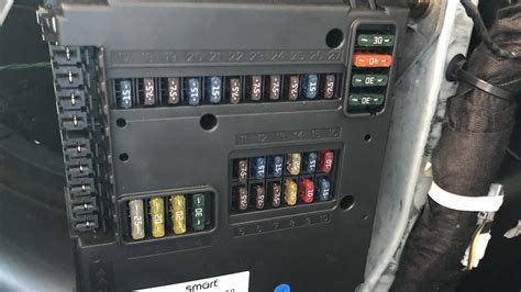 Smart Roadster Fuse Box