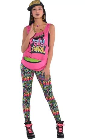 Create Your Own Women's 90s Hip Hop Costume Accessories - Party City