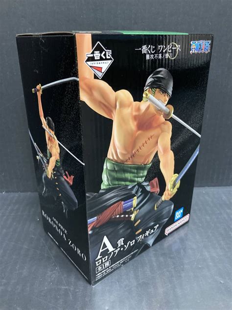 【未使用】【未開封】one Piece 一番くじ ワンピース 難攻不落ノ懐刀 A賞 ロロノア・ゾロ フィギュアの落札情報詳細 ヤフオク落札