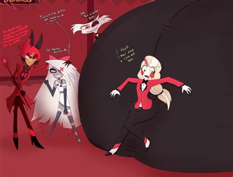 Rule 34 Alastor Hazbin Hotel Angel Dust Hazbin Hotel Ass Ass Expansion Ass Inflation Big