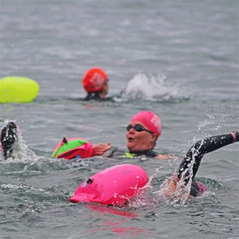 Relay Teams Beat Former Olympian In Mackinac Island Swim Mackinac