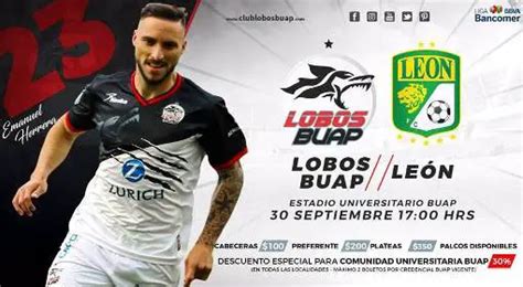 Resultado Lobos BUAP vs León Vídeo Goles Resumen Jornada 12 Torneo