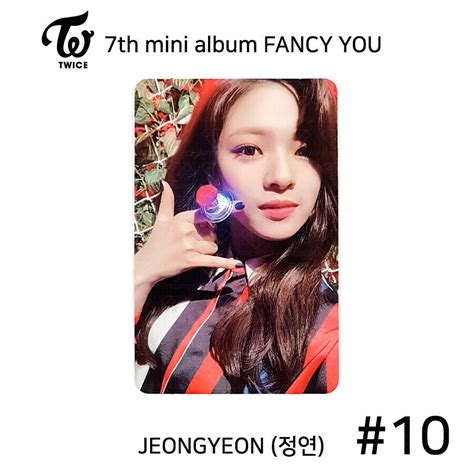 Twice 7th Mini Album Fancy You Official Photocard Jeongyeon Kpop K Pop