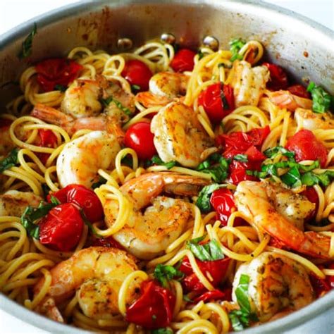 Simple Yet Gourmet Shrimp Spaghetti The Anthony Kitchen