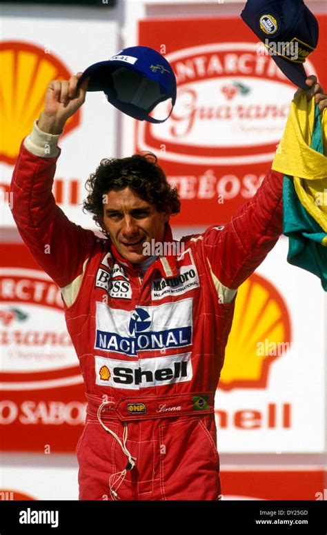 Interlagos Brésil Mar 28 1993 Ayrton Senna Mclaren F1 Mclaren