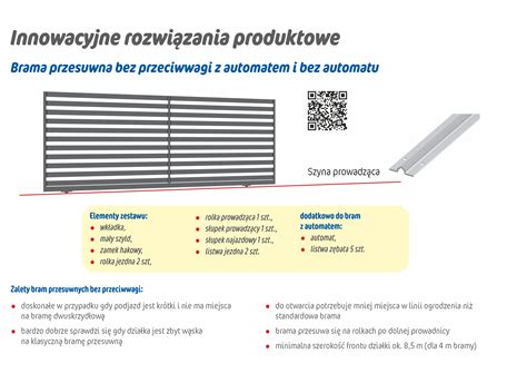 Bramy Przesuwne Bez Przeciwwagi Polbram