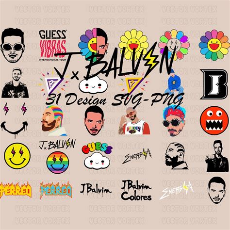 J Balvin SVG J Balvin Svg Trending Svg J Balvin Svg Bundle - Etsy