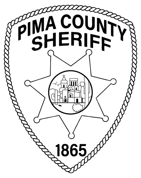 ArtStation - PIMA COUNTY SHERIFF,S OFFICE ARIZONA PATCH Blank,outline ...