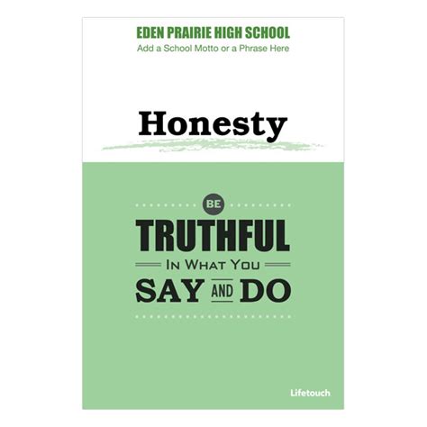 Lifetouch Print Shop - Honesty Poster 12" x 18" English