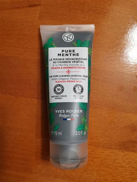 Yves Rocher Pure Menthe Le Masque D Sincrustant Au Charbon V G Tal