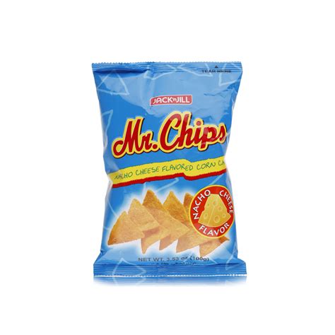 Jack N Jill Mr Chips Nacho Cheese 100g Waitrose UAE Partners