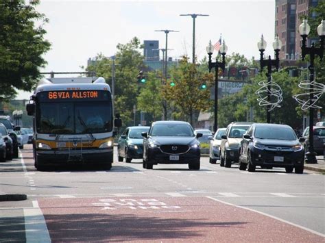 Dedicated Bus Lane In Brookline Village Edges Forward | Brookline, MA Patch