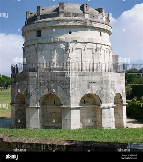 The Mausoleum Of Theodoric In Ravenna Is The Most Famous Funerary