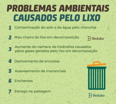 Problemas Ambientais Causados Pelo Lixo Geografia ENEM