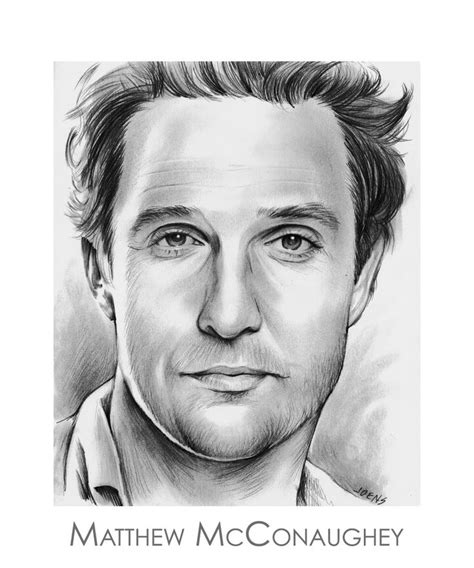 Matthew Mcconaughey By Gregchapin On Deviantart Celebrity Art