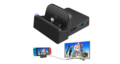 Ponkor Docking Station For Nintendo Switch Switch OLED Charging Dock