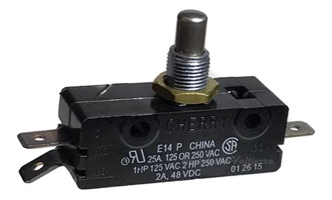 E14p Cherry Micro Interruptor Switch Limite 25a 125 250vac Mercadolibre